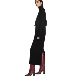 COS Longline Turtleneck Wool Sweater Dress